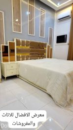 غرف نوم ملكي بالوان انيقة ومقاسات مختلفة باحدث وارفى التصاميم العصريه