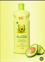 🥑 RDL لوشن مرطب ومفتح للجسم واليدين – بالأفوكادو وفيتامين E | 600 مل